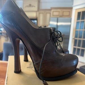 Prada platform heels